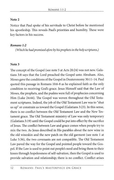 Romans: Paul's Masterpiece on Grace: Bible Commentary