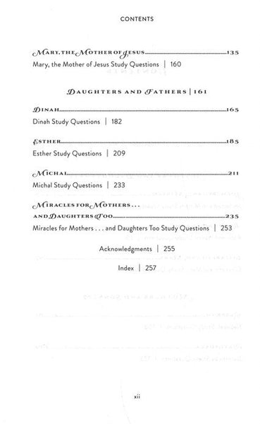 The Mothers and Daughters of the Bible Speak: Ten Families and the Lessons They Teach Us Through Scripture by Shannon Bream (Faith and Family in Biblical Stories)