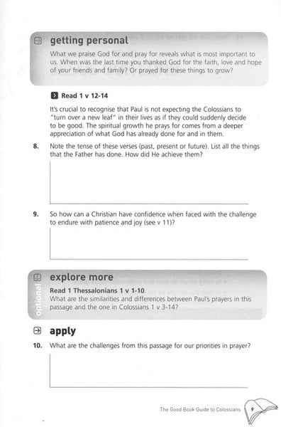 Colossians: Confident Christianity (Good Book Guides)