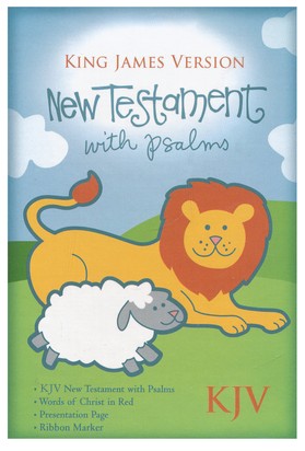 KJV Baby's New Testament with Psalms (Pink Imitation Leather): Small Gift-Boxed Edition for Newborns and Baptisms | Presentation Page Included