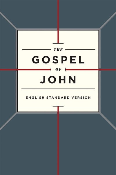 ESV Gospel Of John-Cross Design Softcover