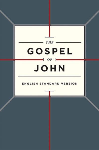 ESV Gospel Of John-Cross Design Softcover