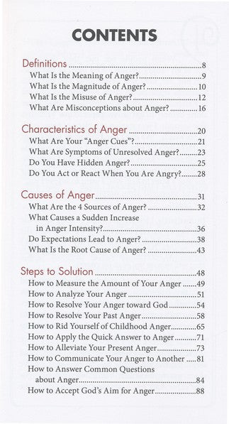 Anger: Facing the Fire Within (Hope for the Heart)