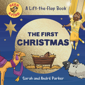 Seek & Find: Christmas Lift-the-Flap Book – Interactive Story of the First Christmas for Toddlers