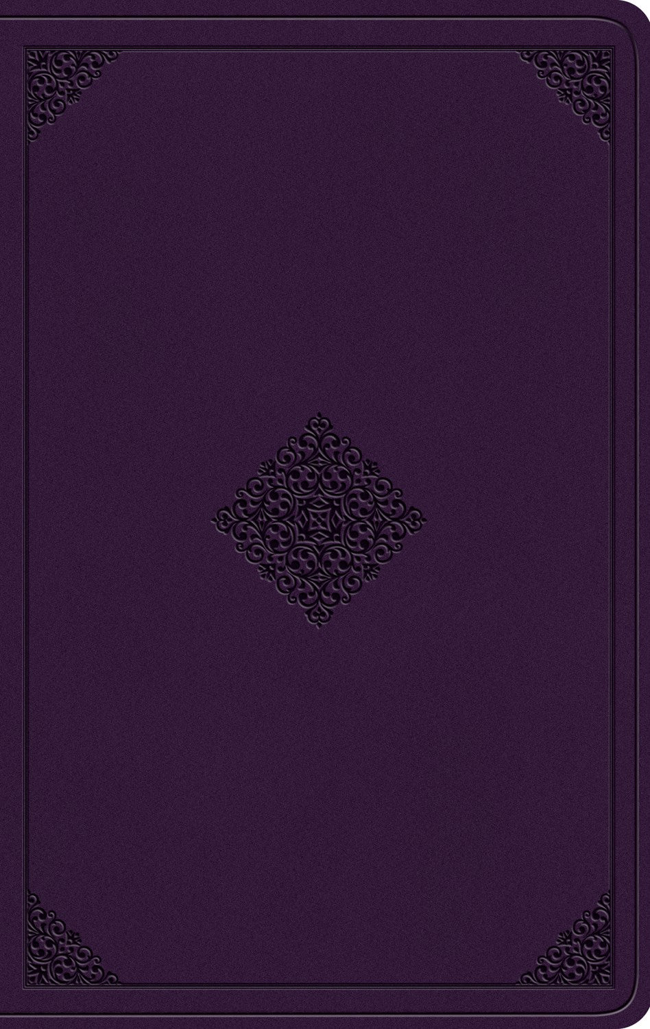 ESV Value Thinline Bible-Lavender Ornament Design TruTone