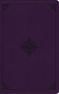 ESV Value Thinline Bible-Lavender Ornament Design TruTone