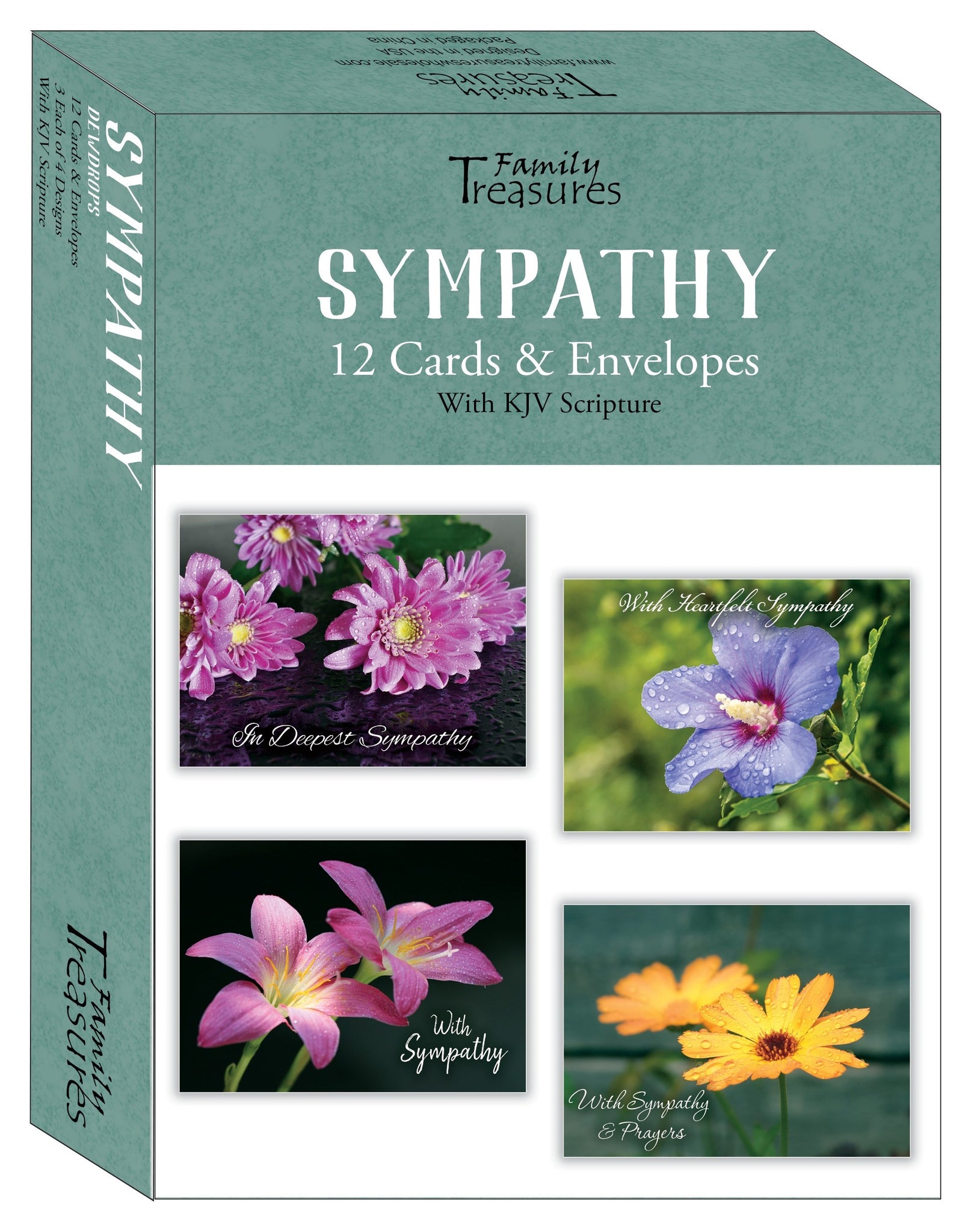 Card-Boxed-Sympathy-Dewdrops (Box Of 12)