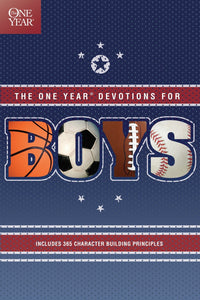 The One Year Book of Devotions for Boys: 365 Daily Readings with Stories, Bible Verses, and Faith Engagement