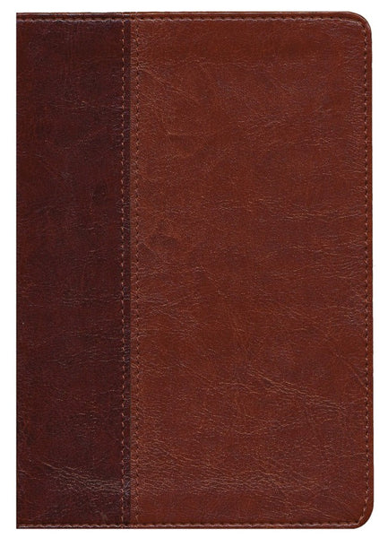 NLT Every Man's Bible/Large Print-Brown/Tan TuTone