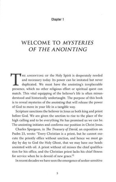 Mysteries Of The Anointing