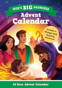 God's Big Promises Advent Calendar and Family Devotions | Christmas Story for Children Ages 2-7