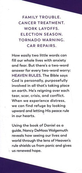 Heaven Rules: Take Courage. Take Comfort. Our God Is in Control.