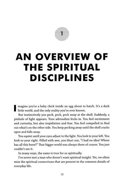 A Man's Guide To The Spiritual Disciplines