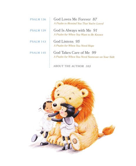 A Child's First Bible: Psalms For Little Hearts