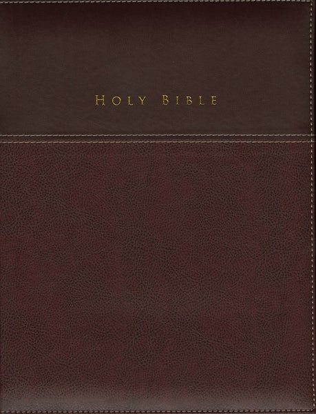 NIV Family Bible: Keepsake Edition-Burgundy Duo-Tone