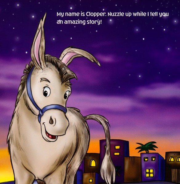 Clopper The Christmas Donkey