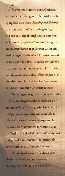 Morning and Evening (New Edition) (ESV): A Timeless Devotional with Modern Clarity by Charles Spurgeon, Revised by Alistair Begg