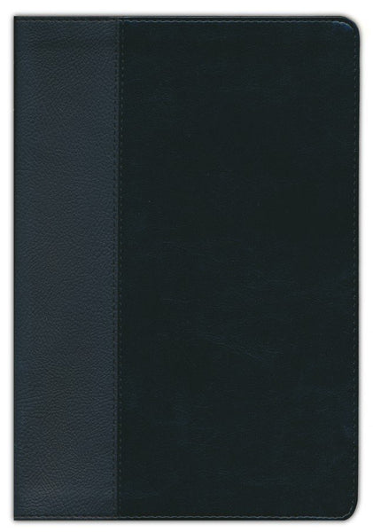 KJV Large Print Thinline Reference Bible/Filament Enabled Edition-Black/Onyx LeatherLike