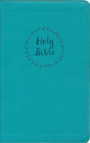 NIV Value Thinline Bible (Comfort Print)-Turquoise Leathersoft