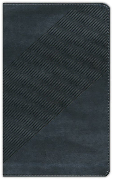 NLT Student Life Application Study Bible Filament Enabled Edition-Charcoal Gray Striped LeatherLike