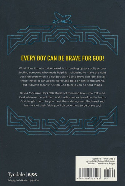 Devos for Brave Boys - Jesse Florea, Karen Whiting