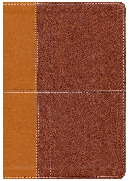 NIV Life Application Study Bible (Third Edition)-Tan/Brown Leathersoft