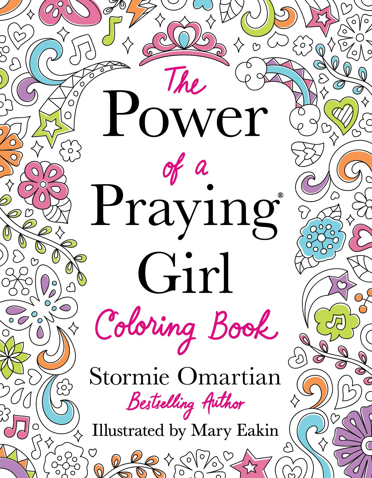 The Power Of A Praying Girl Coloring Book