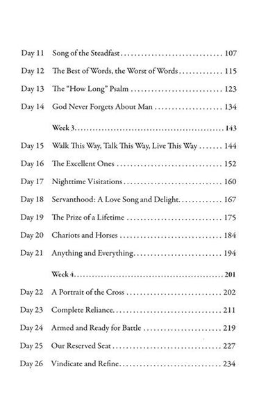 30 Days of Praying the Psalms