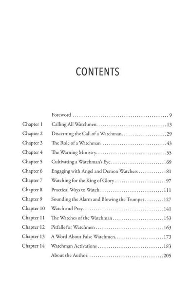 The Making of a Watchman: Practical Training for Prophetic Prayer and Powerful Intercession