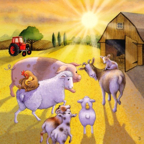 Bedtime in the Barnyard (Barnyard Blessings Book#1)