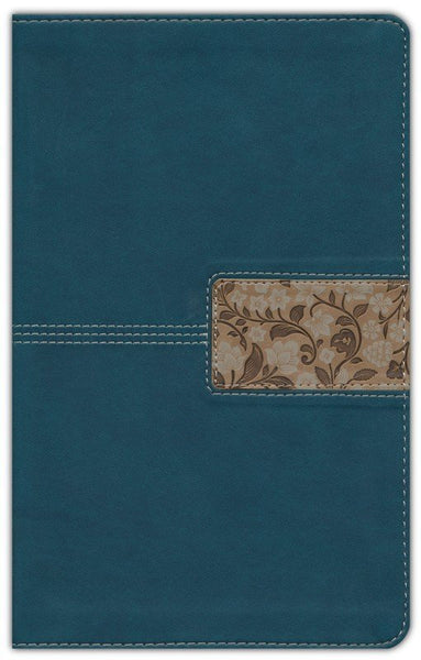 NIV Thinline Bible (Comfort Print)-Teal Leathersoft Indexed