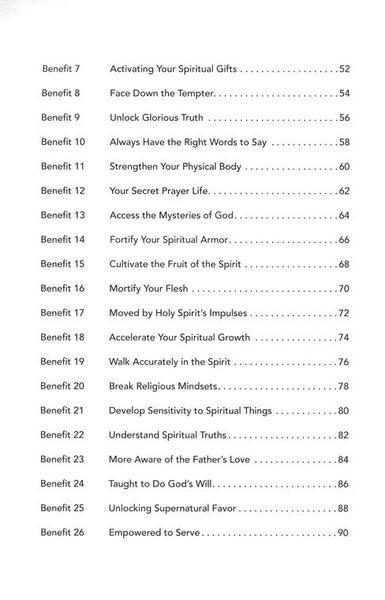 Tongues of Fire: 101 Supernatural Benefits of Praying in the Holy Spirit