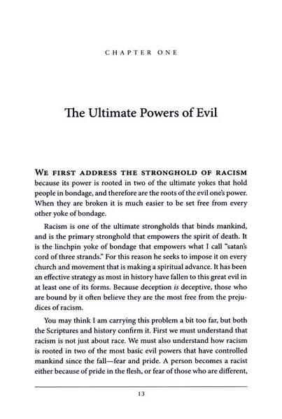 Overcoming Evil in the Last Days: Exposing Stn's Three Most Powerful vil Strongholds: Racism, **Wtchcraft, and the Religious Spirit