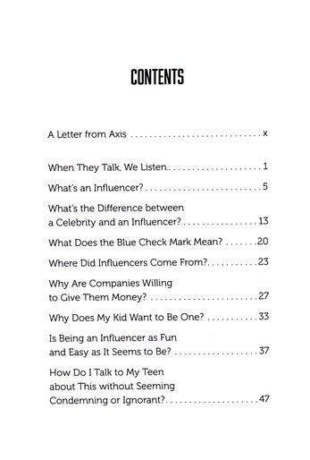 A Parent's Guide to Influencers: Connecting Parents, Teens & Jesus in a Disconnected World (Axis)