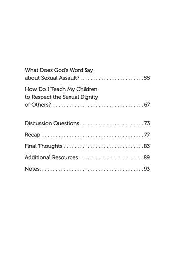 A Parent’s Guide to Sexual Assault: Connecting Parents, Teens & Jesus in a Disconnected World