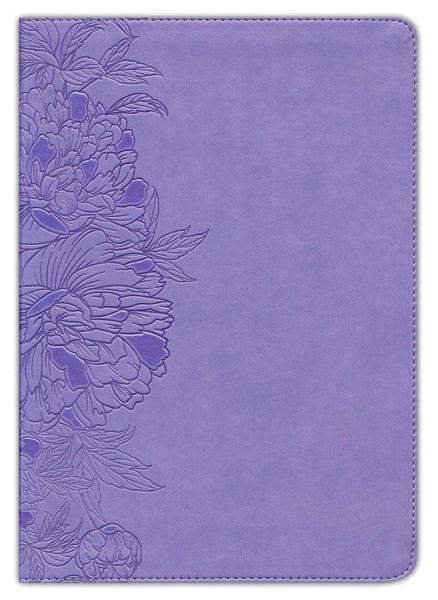 KJV Life Application Study Bible (Third Edition)-RL-Peony Lavender LeatherLike