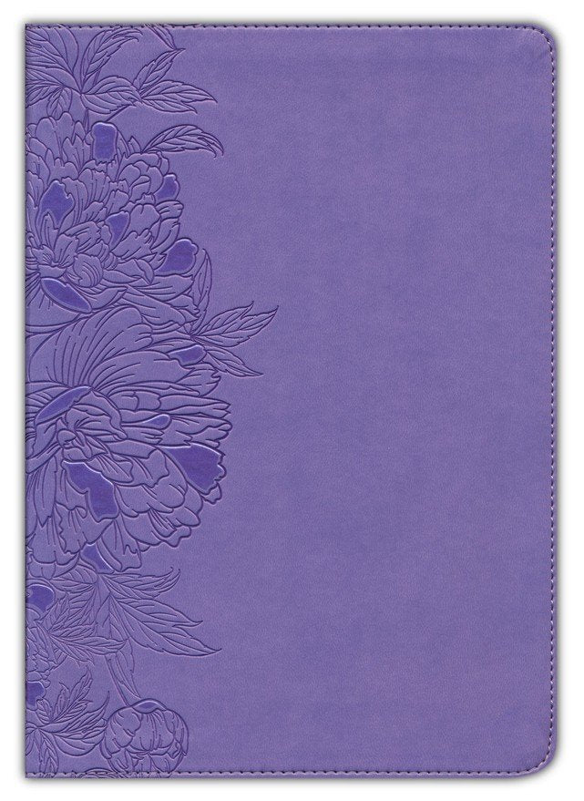 KJV Life Application Study Bible (Third Edition)-RL-Peony Lavender LeatherLike Indexed