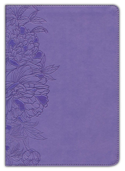 KJV Life Application Study Bible (Third Edition)-RL-Peony Lavender LeatherLike Indexed