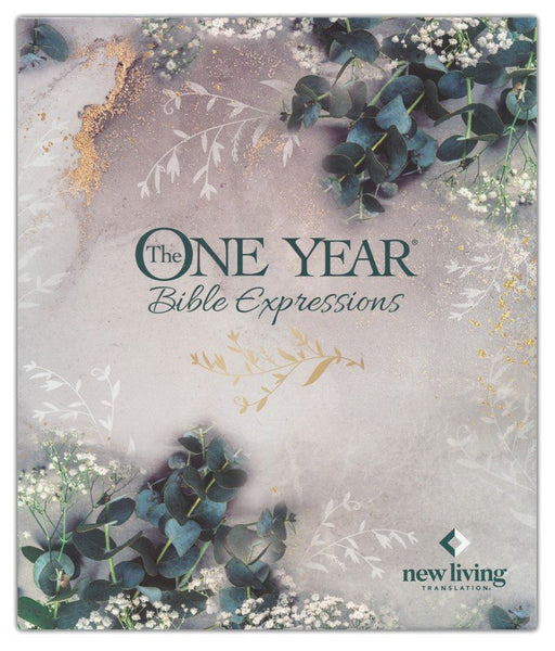 NLT The One Year Bible Expressions-Tidewater Teal LeatherLike