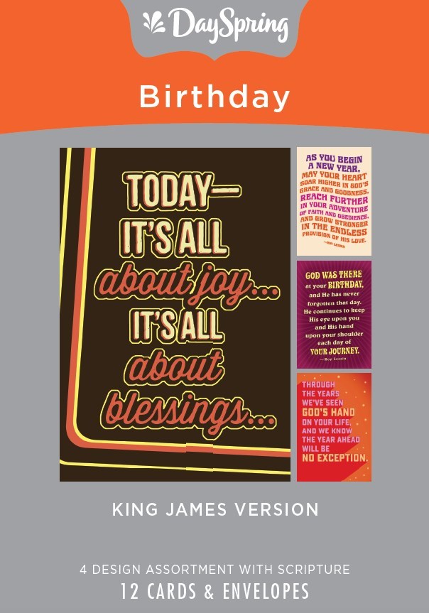 Card-Boxed-Birthday-Roy Lessin (Box Of 12)