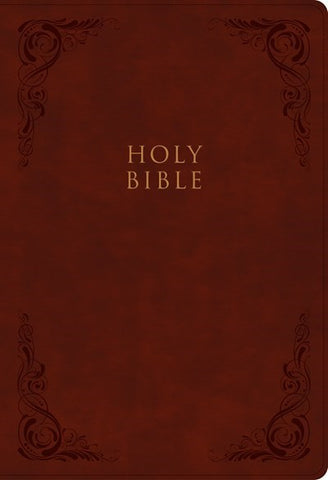 KJV Super Giant Print Reference Bible, Burgundy LeatherTouch, Red Letter, Pure Cambridge Text, Presentation Page, Cross-References, Full-Color Maps, Easy-to-Read Bible MCM Type