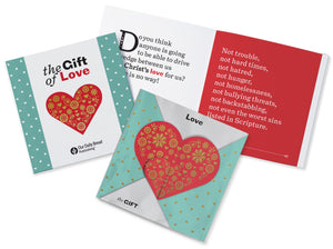 The Gift of Love: An Inspirational Gift & Greeting All in One (Includes Presentation Page - Perfect for Valentine's Day, Anniversaries, & Other Gift Occasions)