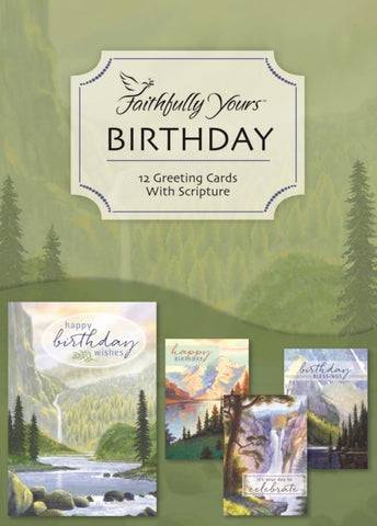 Card-Boxed-Birthday-Waterfalls (Box Of 12)