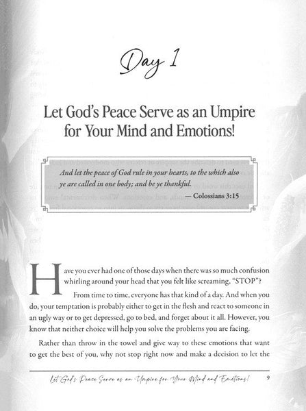 My Peace-Filled Day: A Sparkling Gems from the Greek - Guided Devotional Journal