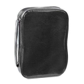 Bible Cover-Leatherette Classic (Dake)-Xx Large-Black