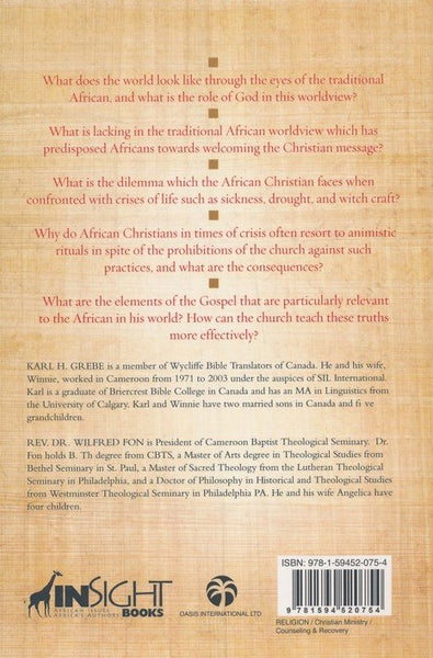 African Traditional Religion and Christian Counseling