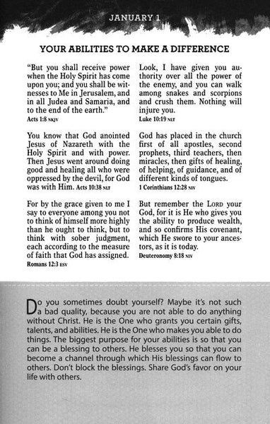 Pocket Bible Devotional for Guys