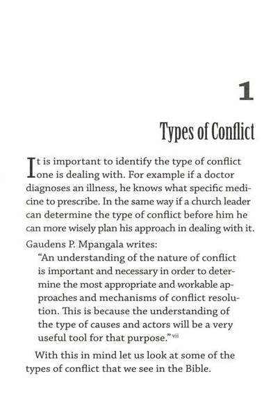 Conflict Resolution in the Church Book by Chris Mwalw'a and Philip E Morrison