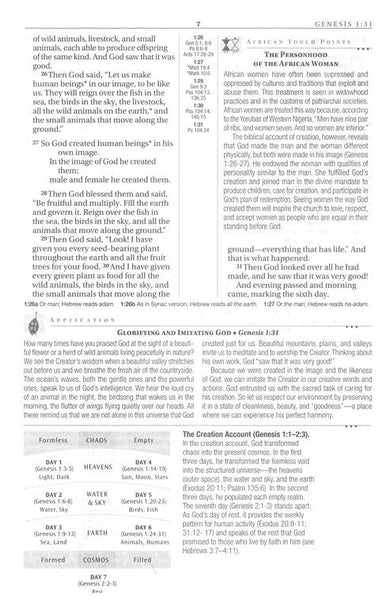 NLT Africa Study Bible (Burgundy)