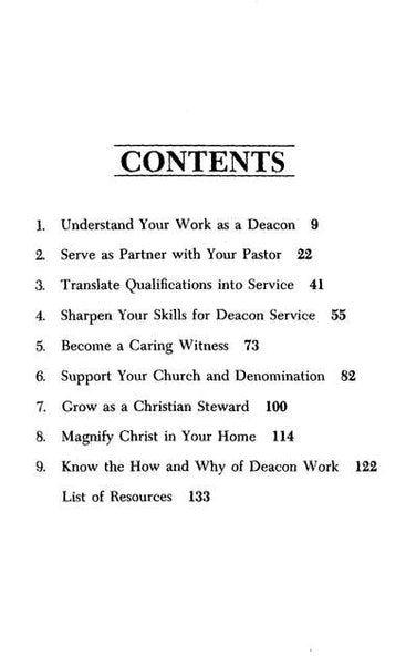 Now That You're A Deacon by Howard B. Foshee